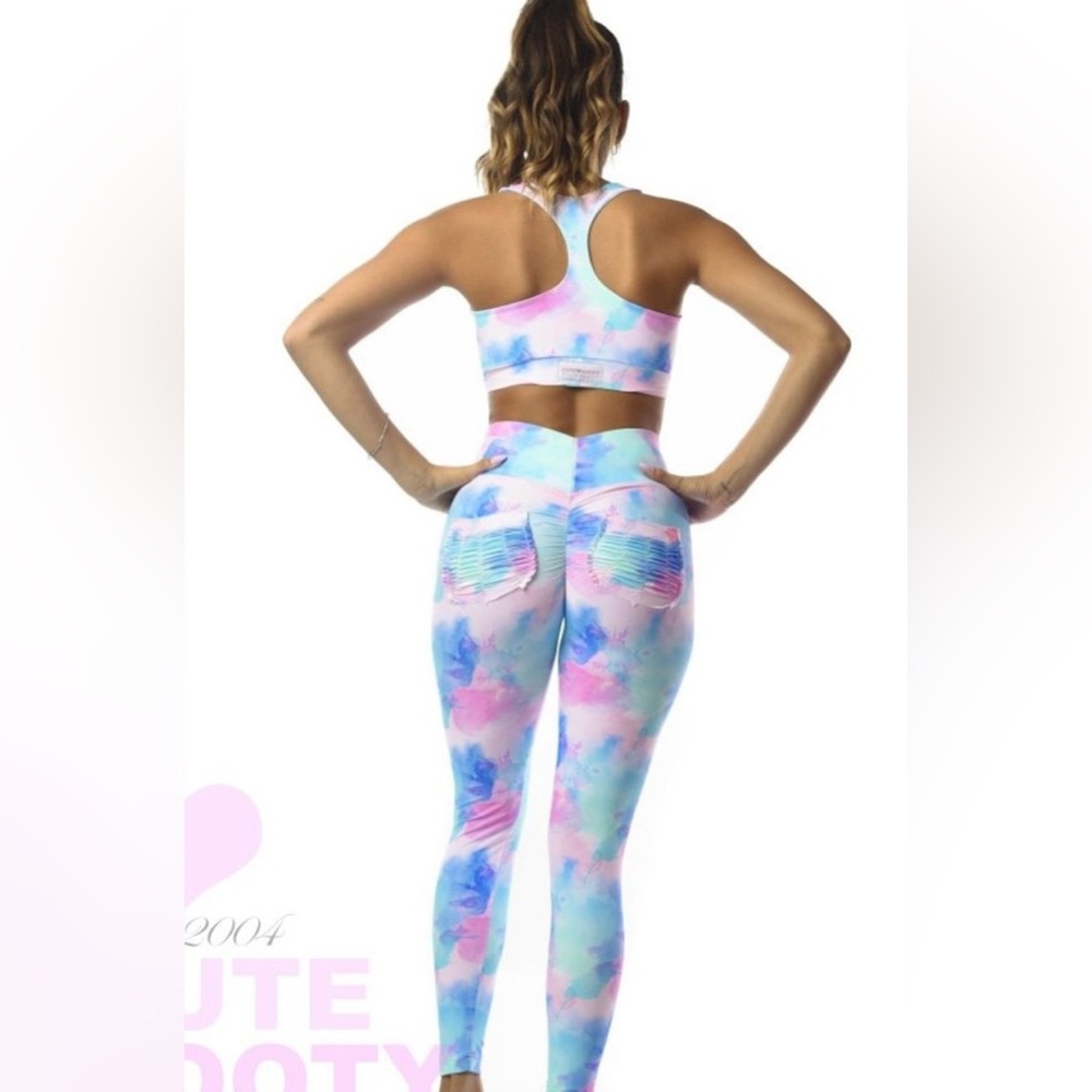 Women's Multicolor Tie-Dye Leggings